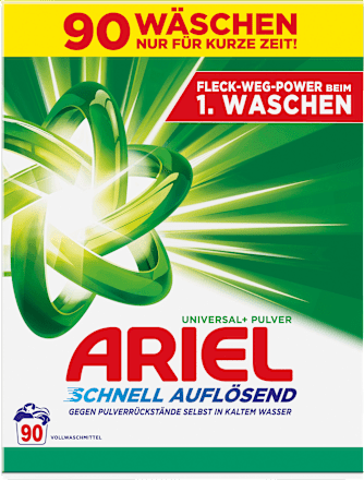 Vollwaschmittel Universal + Pulver  ARIEL