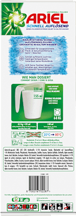 Vollwaschmittel Universal + Pulver  ARIEL