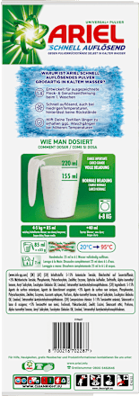 Vollwaschmittel Universal + Pulver  ARIEL