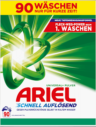 Vollwaschmittel Universal + Pulver  ARIEL