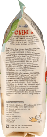 Trockenfrüchte Bananenchips dmBio