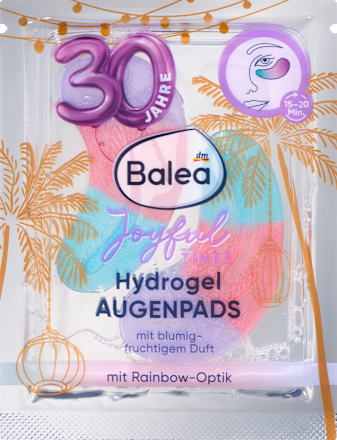 Augenpads Joyful Times 30 Jahre (1 Paar) Balea