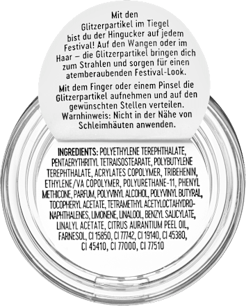 Trblietavý topper Festival Vibes - 040 trend !t up