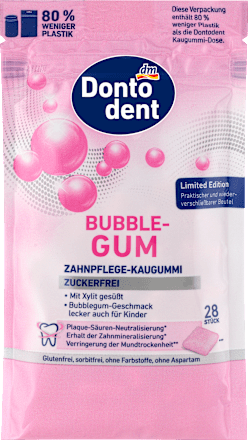 BUBLLE GUM žvake u kesici, 67 g Dontodent