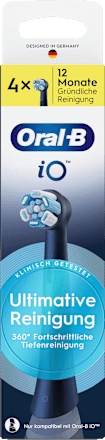 Aufsteckbürste iO Ultimative Reinigung schwarz Oral-B