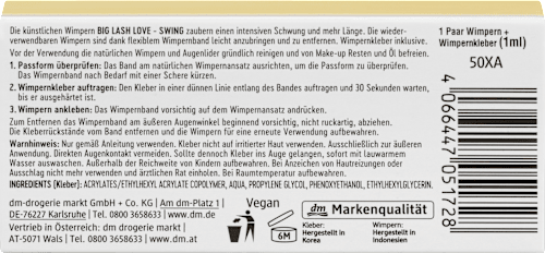 Umelé riasy Big Lash Love Swing trend !t up