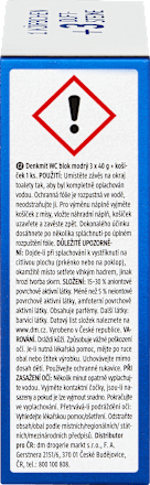 WC-öblítő rúd kék vízszínezővel + kosár Denkmit