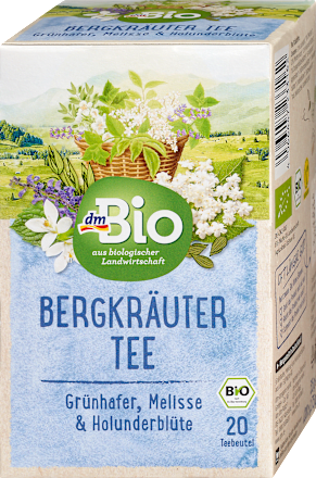 Kräutertee Bergkräutertee dmBio