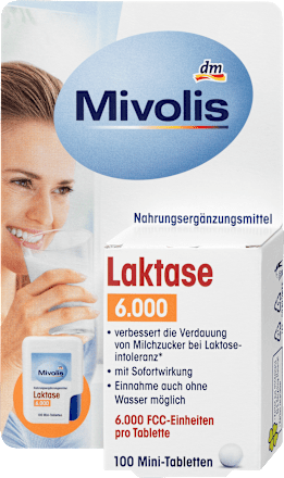 Laktase 6.000 Mini-Tabletten Mivolis
