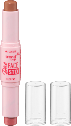 Хайлайтър и бронзант Duo Face Stix 010, 1 бр. trend !t up
