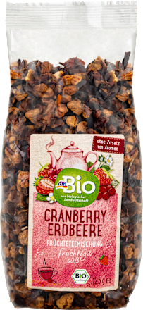 Voćni čaj, brusnica-jagoda dmBio