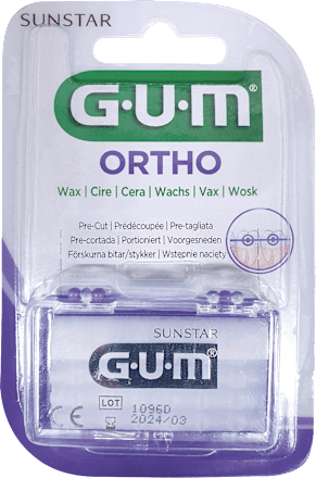 Ortho Wachs für Zahnspangen GUM