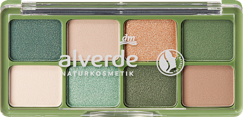 Paletă farduri de pleoape Nr.60 Emerald Dreams alverde NATURKOSMETIK