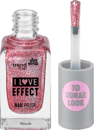 Lak za nohte, 060 Pink Glitter trend !t up