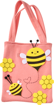 Filztasche, Hase, Schaf, Karotte, Blumen & Bienen Dekorieren & Einrichten