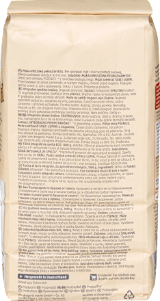 Bio polnozrnata pirina moka dmBio