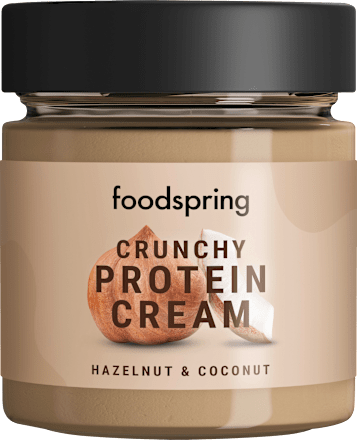 Brotaufstrich Crunchy Protein Cream Hazelnut & Coconut foodspring