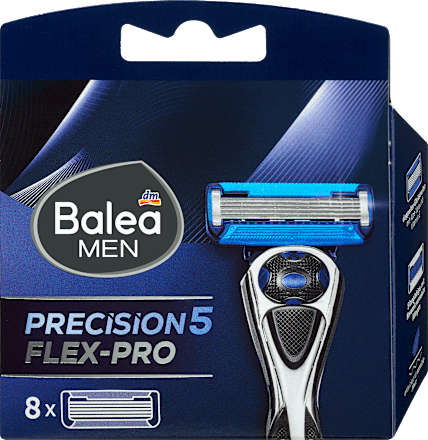 Náhradné holiace hlavice Precision5 Flex-Pro Balea MEN
