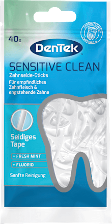Zahnseidesticks Sensitive Clean Minze extra sanft DenTek