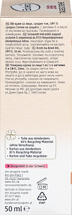 Cremă de zi 5in1 BB cu SPF15 medium Balea