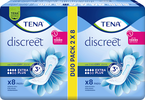 discreet Einlagen Inkontinenz Extra Plus Duopack TENA