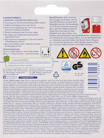 Električni upaljač, više vrsta Profissimo