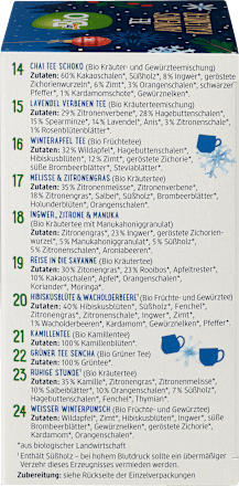 Adventskalender Tee dmBio