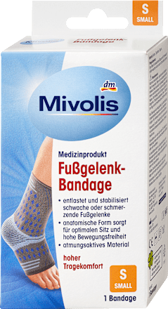 Fußgelenk-Bandage Größe S Mivolis