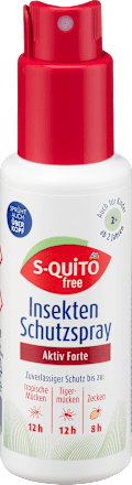 Aktiv Forte repelentni sprej za zaštitu od insekata S-QUiTO free