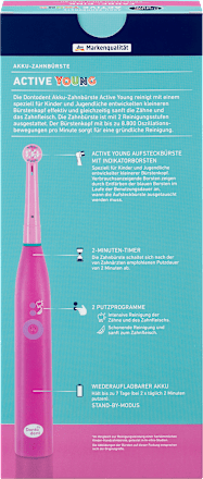 Akku-Zahnbürste Active Young sortiert Dontodent