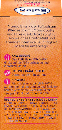 Balzam za nego stopal v stiku MANGO Bliss Balea