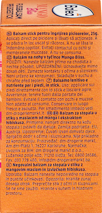 Balzam za nego stopal v stiku MANGO Bliss Balea