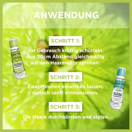 Invisible Trockenshampoo Yuzu Lemon Duft GARNIER FRUCTIS