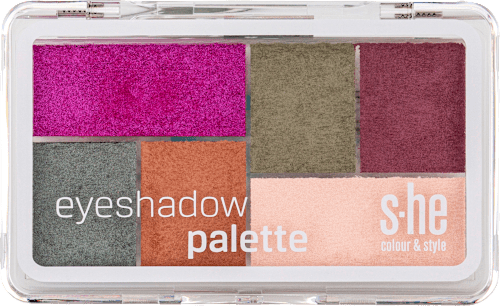 Paleta sjenila za oči – 185/014 s-he colour&style