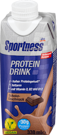 Proteínový nápoj s čokoládovou príchuťou Sportness
