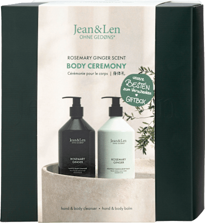 Geschenkset Body Ceremony Jean&Len