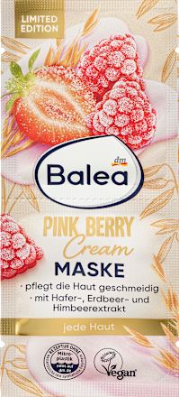 Gesichtsmaske Pink Berry Cream Balea