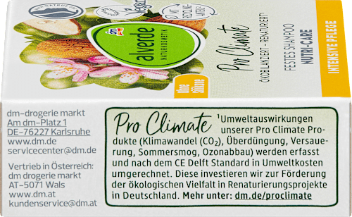 Festes Shampoo Nutri-Care Pro Climate alverde NATURKOSMETIK