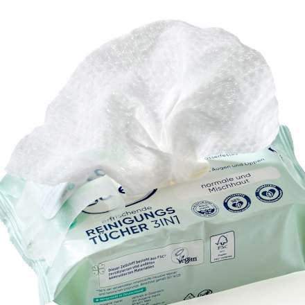 Abschminktücher 3in1 mit Aloe Vera Balea