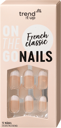 Künstliche Nägel On-The-Go Nails French Classic trend !t up