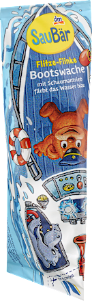 Kinder Badezusatz Flitze-Flinke Bootswache blau SauBär