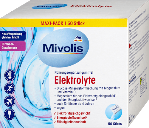 Elektroliti u prahu – u vrećicama Mivolis