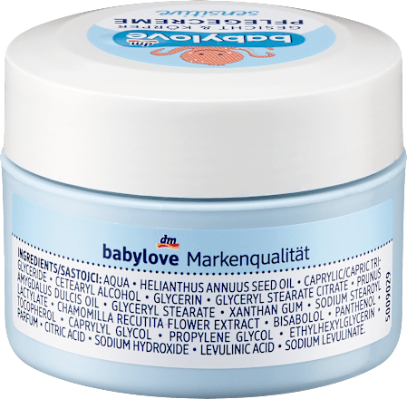 Crema sensitive per viso e corpo babylove