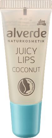 Lipgloss Juicy Lips Coconut alverde NATURKOSMETIK