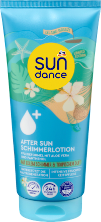 Loțiune After Sun cu efect de strălucire Island Breeze SUNDANCE