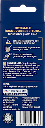 Borotvapamacs természetes sörtékkel Balea MEN