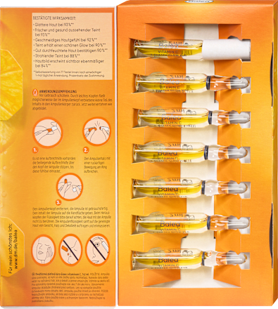 Ampule za negu lica sa vitaminom C, 7 x 2ml Balea