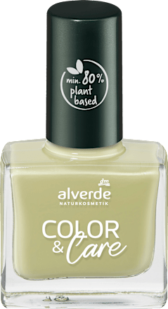 Nagellack Color & Care 70 Matcha Green alverde NATURKOSMETIK