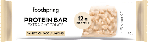 Proteinriegel White Choc Almond foodspring