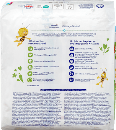 Öko pelenka maxi, 4-es méret, 8-14 kg babylove nature